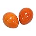 Egg Shakers, Wooden Pair Orange