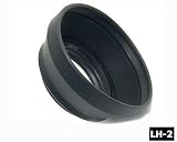 GSI Super Quality Screw-On Rubber Lens Hood for NIKON 50mm f/1.2 AI-S, NIKON 50mm f/1.4, 1.8 D-AF and NIKON 58mm f/1.2 Noct AI-S Lenses - Functions Exactly as the Nikon HR-2, Provides Protection from Light and Impact
