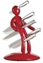 Le Bloc Porte Couteaux Voodoo Couleur Rouge