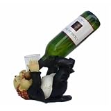 Drunk Butler Laying Down Wine Bottle Holder