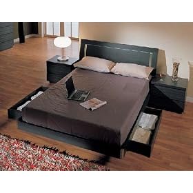 Creative Furniture Toscana Matt Queen-size Bed with Drawers Creative Furniture Toscana Bedroom