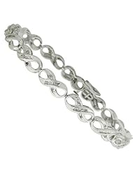 1.00ct TDW white Gold Diamond Bracelet