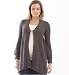 The Olian Braided Open Front Cardigan