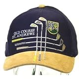 Old Course ST. Andrews Golf Baseball Cap Suede with adjustable strap