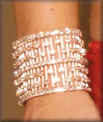 Click here to buy Rhinestone Double Row Bracelet..