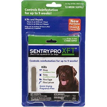 Sentry Pro XFT Squeeze-On Dog Flea & Tick Treatment