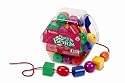 Learning Resources Plastic Lacing Beads, Set Of 48