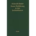 Kurze Einf�hrung in den Juristenhumor