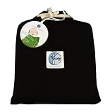 Moby Wrap 100% Cotton Swaddle Blanket - Black