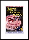 Terror from the Year 5000 Movies Framed Art Poster Print, 16x22