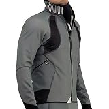 Review   / Assos Men's Fugu Jack Cycling Jacket - Titanium - 140.05916
