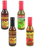 Mad Dog Liquid Inferno Hot Sauces Gift Set, 5/5oz. Mad Dog Liquid Inferno Hot Sauces Gift Set, 5/5oz.