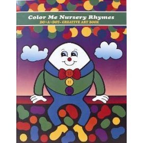 color me nursery rhymes do a dot creative art book cheap price