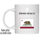 US State Flag  PISMO BEACH California CA  Mug