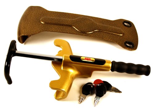 Viper Lock 1593-AP-Gold Steering Wheel Anti-Theft Lock