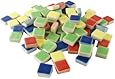 Jennifer's Mosaics 1-Pound 3/8-Inch Deco Ceramic Mosaic Tile, Assorted Colors