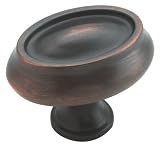 Amerock BP26127-ORB Manor Knob 1-by-1/2-Inch, Oil Rubbed Bronze
