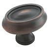 Amerock BP26127-ORB Manor Knob 1-by-1/2-Inch, Oil Rubbed Bronze