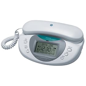 GE 29291 Bedroom Clock Radio Phone