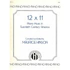 Buy 12 x 11 Piano Music in Twentieth Century America (Sheet Music) by Bassett, Coulter, Crumb, Diamond, Faith, Finney, Harrison, Keyes, Stevens and Wise Selections from Babbitt and Maurice Hinson