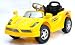 Yellow Kids Ride on Ferrari Enzo-Style Car With Remote Control for Children 2-7 ALSO COMES IN RED AND PINK