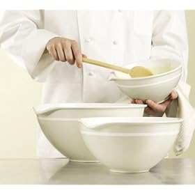 Emeril Professional Adobe Clay 3-Piece Mixing Bowl Set by Emeril