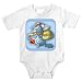 Onesie with coffee, cup, mouse, rodent, making