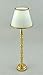 Melody Dollhouse LED Brass Floor LAMP