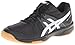 ASICS Women's Gel Upcourt Volleyball Shoe,Black/Silver,7.5 M US