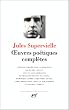 Supervielle : Oeuvres po�tiques compl�tes