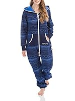 ZIPUPS Mono-Pijama Maori (Azul)