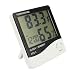 LCD Display Temperature and Humidity Meter with Alarm Clock Hygrometer