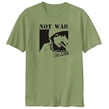 T-Shirt Olive Green  Not War St. Vincent & The Grenadines  Country