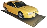 Carpad Carpad Midsize 16-by-7.4 Foot Garage Floor Protector, Gold