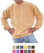 Authentic Pigment Pigment-Dyed Fleece Crewneck, (A-11561)