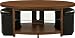 Altra 1185096 Elliptical TV Stand with Ottomans, Espresso