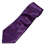 Plain Purple Men's Tie