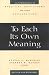 Study of Hebrew Scripture