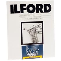 Ilford Multigrade IV RC Deluxe Resin Coated VC Variable Contrast Black & White Enlarging Paper - 8x10" - 25 Sheets - Satin Surface