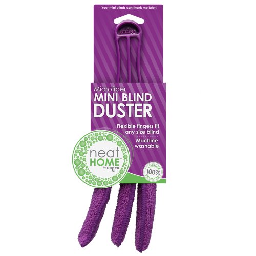 Neathome by Unger 963260C Microfiber Mini-Blind Duster 9 in.