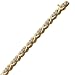 14kt Yellow Gold Diamond X Fashion Bracelet
