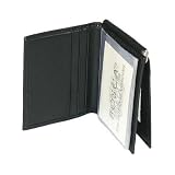 Bosca Nappa Vitello Money Clip w/Outside Pocket