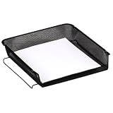 Rolodex 22214 Mesh Stackable Front Load Letter Tray, Pewter
