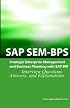 SAP SEM BPS Interview Questions: Strategic Enterprise Management and Business Planning with SAP Sem