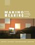 Making Meaning: Building Strategies for College Reading