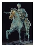 Marcus Aurelius on Horseback Fine Art Giclee Poster Print, 18x24