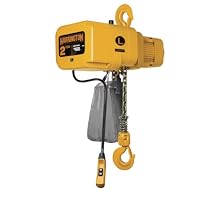 Harrington NER Single Speed Electric Chain Hoist, Three Phase, Hook Mount