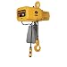 Harrington NER Single Speed Electric Chain Hoist, Three Phase, Hook Mount