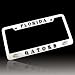 Univ. of Florida Gators 3D Chrome License Frame