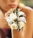 Three Spray Rose Wrist Corsage